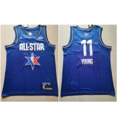 Hawks 11 Trae Young Blue 2020 NBA All Star Jordan Brand Swingman Jersey