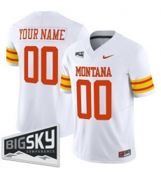 Men Montana Grizzlies Active Player Custom White 1995 F U S E Throwback Vapor Limited Stitched Football Jersey Men Montana Grizzlies Active Player Custom White 1995 F U S E Throwback Vapor Limited Stitched Football Jersey