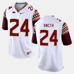 Florida State Seminoles Terrance Smith College Football White Jersey