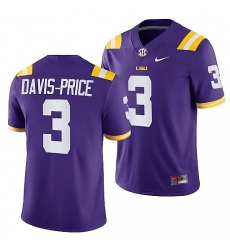 Lsu Tigers Tyrion Davis Price Purple College Football Men Jersey