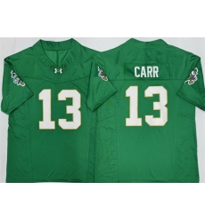 Men Notre Dame Fighting Irish  13 Riley Leonard Green 2026 F U S E  Limited Stitched Jersey