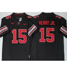 Men Ohio State Buckeyes  4 Jeremiah Smith Black 2026 F U S E  Limited Stitched Jersey