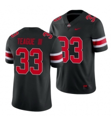 Ohio State Buckeyes Master Teague Iii Black Game Men'S Jersey