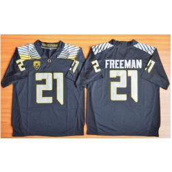 Oregon Ducks #21 Royce Freeman Black Limited Stitched NCAA Jersey