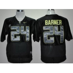 Oregon Ducks 24# Kenjon Barner Black Pac-12 College Football NCAA Jerseys