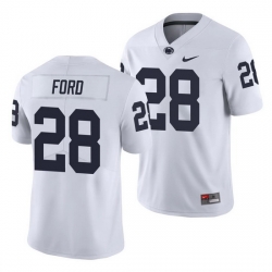 penn state nittany lions devyn ford white limited men's jersey
