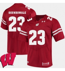 Men Wisconsin Badgers Dare Ogunbowale Red Alumni Football Game Ncaa 2018 Jersey