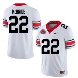 2020 Men #22 Nate McBride Georgia Bulldogs 1980 National Champions 40th Anniversary College Football