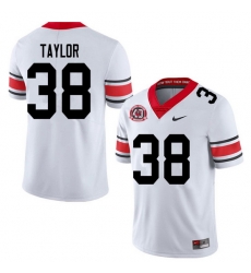 2020 Men #38 Patrick Taylor Georgia Bulldogs 1980 National Champions 40th Anniversary College Footba