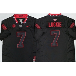 Georgia Bulldogs  7 Lawson Luckie White 2026 F U S E  Stitched Jersey