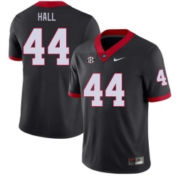 Men #44 Jordan Hall Georgia Bulldogs College Football Jerseys Stitched-Black