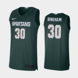 Michigan State Spartans Marcus Bingham Jr. Green Alumni Limited Men'S Jersey