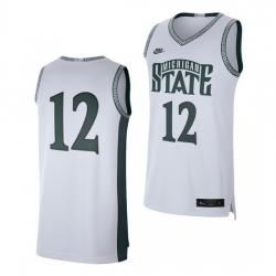 Michigan State Spartans White Retro Limited Men'S Jersey