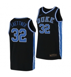 Duke Blue Devils Christian Laettner Black Replica Men'S Jersey