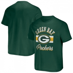 Men Green Bay Packers Green X Darius Rucker Collection Stripe T Shirt