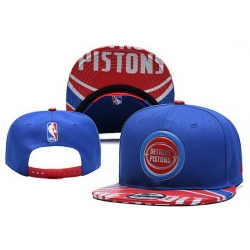 Detroit Pistons NBA Snapback Cap 002