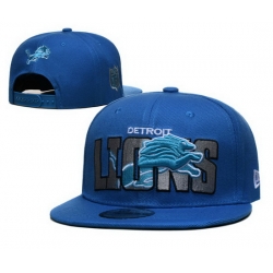 Detroit Lions NFL Snapback Hat 001