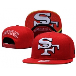 San Francisco 49ers Snapback Hat 24E01