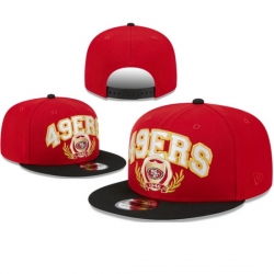 San Francisco 49ers Snapback Hat 24E42