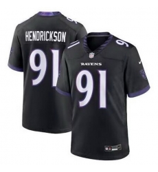 Baltimore Ravens 91 Trey Hendrickson Black 2026 Vapor Limited Jersey Baltimore Ravens 91 Trey Hendrickson Black 2026 Vapor Limited Jersey