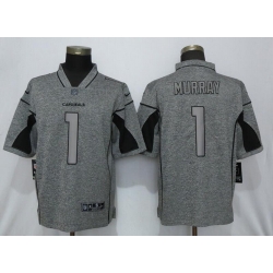 Cardinals 1 Kyler Murray Gray Gridiron Gray Vapor Untouchable Limited Jersey