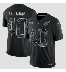 Men Arizona Cardinals 40 Pat Tillman Black F U S E 2026 Salute to Service Limited Stitched Football Jersey Men Arizona Cardinals 40 Pat Tillman Black F U S E 2026 Salute to Service Limited Stitched Football Jersey