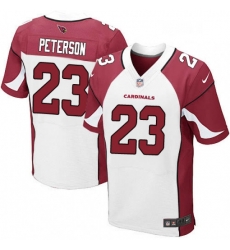 Men Nike Arizona Cardinals 23 Adrian Peterson Elite White NFL Jersey