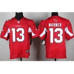 Nike Arizona Cardinals 13 Kurt Warner Red Elite NFL Jersey