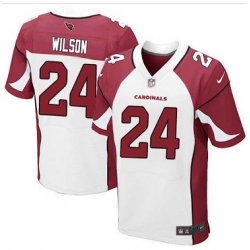 Nike Arizona Cardinals #24 Adrian Wilson White Men 27s Stitched NFL Elite Jersey