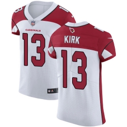 Nike Cardinals #13 Christian Kirk White Mens Stitched NFL Vapor Untouchable Elite Jersey