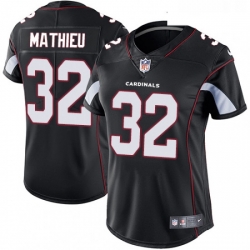 Womens Nike Arizona Cardinals 32 Tyrann Mathieu Elite Black Alternate NFL Jersey