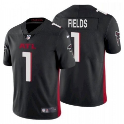 Men Atlanta Falcons #1 Justin Fields Black 2021 Draft Jersey