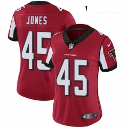 Womens Nike Atlanta Falcons 45 Deion Jones Elite Red Team Color NFL Jersey