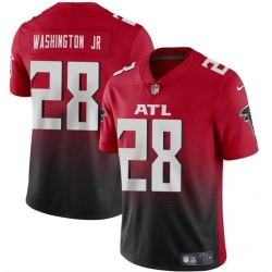 Youth Atlanta Falcons 28 Carlos Washington Jr Red Black Vapor Untouchable Limited Stitched Football Jersey