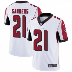 Youth Nike Atlanta Falcons 21 Deion Sanders White Vapor Untouchable Limited Player NFL Jersey