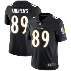 Baltimore Ravens 89 Mark Andrews Limited Mens Black Football Vapor Untouchable Jersey