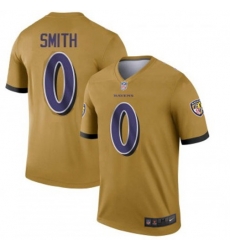 Men Baltimore Ravens Roquan Smith #0 Rush F U S E Vapor Jersey