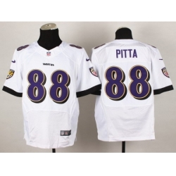 Nike Baltimore Ravens 88 Dennis Pitta White Elite NFL Jersey