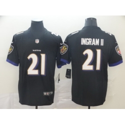 Nike Ravens 21 Mark Ingram II Black Alternate Vapor Untouchable Limited Jersey