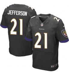 Nike Ravens #21 Tony Jefferson Black Alternate Men's Stitched NFL New Elite Jersey