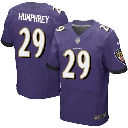 Nike Ravens #29 Marlon Humphrey Purple Team Color Mens Stitched NFL New Elite Jersey