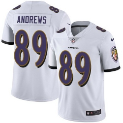 Nike Ravens 89 Mark Andrews White Vapor Untouchable Limited Jersey