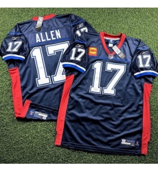Men Buffalo Bills 17 Josh Allen Navy 4 Star C Patch Stitched Football Jersey Men Buffalo Bills 17 Josh Allen Navy 4 Star C Patch Stitched Football Jersey