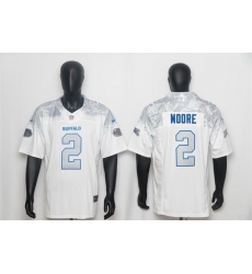 Men Buffalo Bills 2 D J Moore White 2025 F U S E Rivalries Vapor Untouchable Limited Stitched Football Jersey Men Buffalo Bills 2 D J Moore White 2025 F U S E Rivalries Vapor Untouchable Limited Stitched Football Jersey