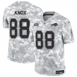 Men Buffalo Bills 88 Dawson Knox 2024 F U S E Arctic Camo Salute To Service Limited Stitched Football Jersey