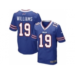 Nike Buffalo Bills 19 Mike Williams Blue Elite NFL Jersey