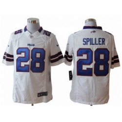 Nike Buffalo Bills 28 C.J. Spiller Limited White NFL Jersey