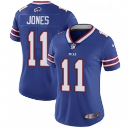 Womens Nike Buffalo Bills 11 Zay Jones Royal Blue Team Color Vapor Untouchable Limited Player NFL Jersey