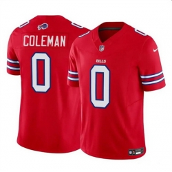 Youth Buffalo Bills 0 Keon Coleman Red 2024 Draft F U S E  Vapor Untouchable Limited Stitched Football Jersey