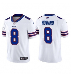 Youth Buffalo Bills 8 O J  Howard White Vapor Untouchable Limited Stitched Jersey